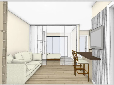  Apartament de 39,49mp cu parcare pe strada Sopor