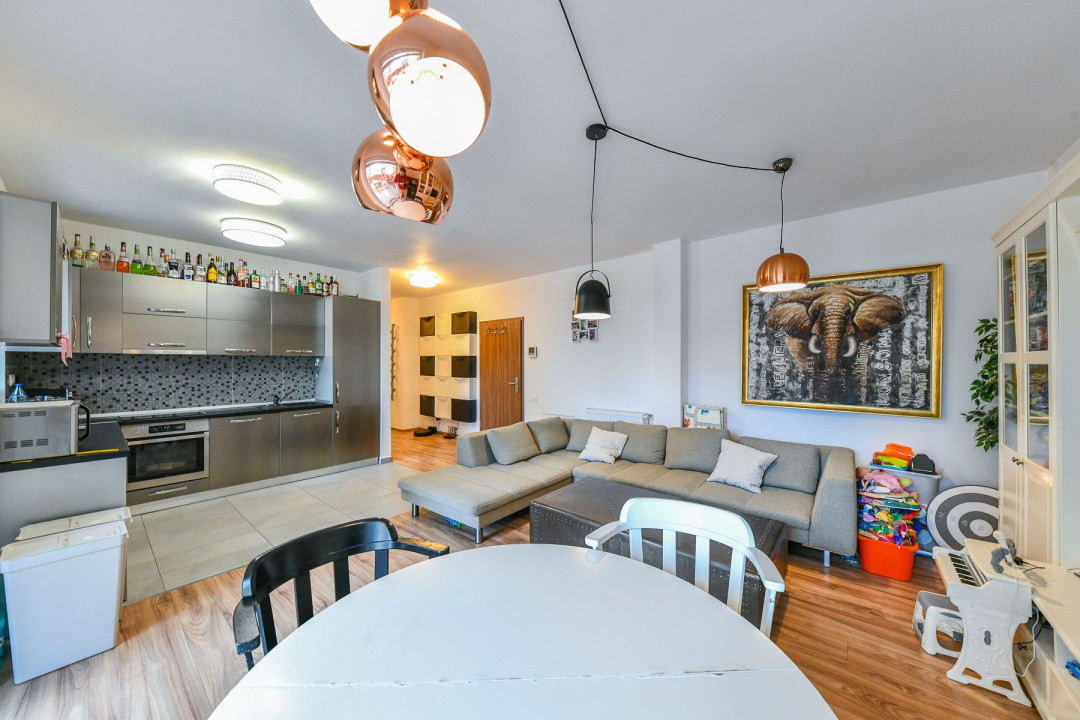 Apartament cu terasa si gradina de 85mp, in Buna Ziua