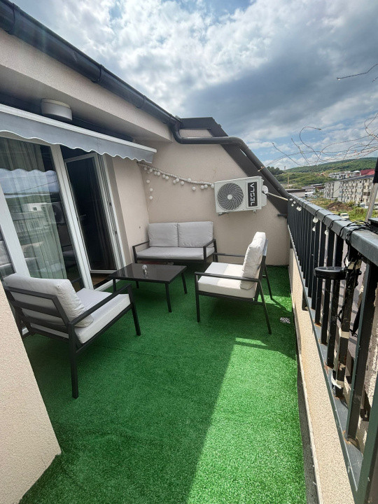 Apartament cu 3 camere, 60 mp, terasa, zona Cetatii