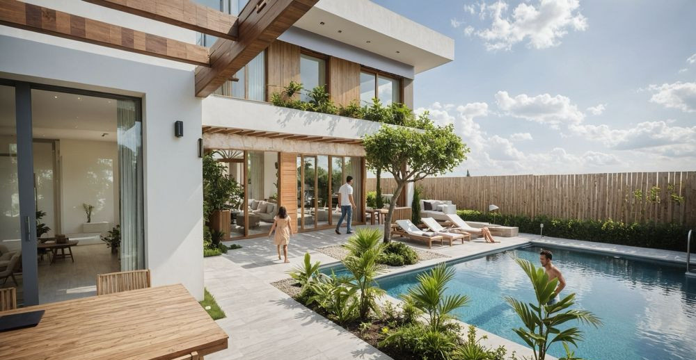 Casa de lux, piscina, garaj, 120mp utili, 550 mp curte