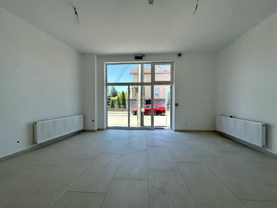 Spațiu comercial, 45 mp utili, vitrină, finisat, zona Podului IRA