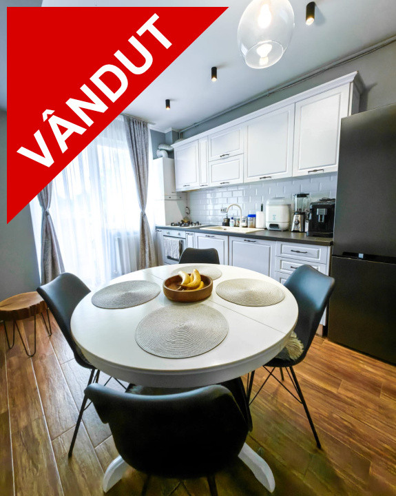 Unic! Apartament cu 3 camere la cheie zona vivo 53mp utili