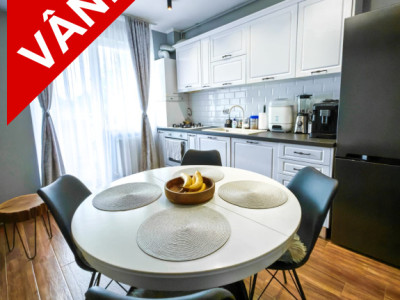 Unic! Apartament cu 3 camere la cheie zona vivo 53mp utili