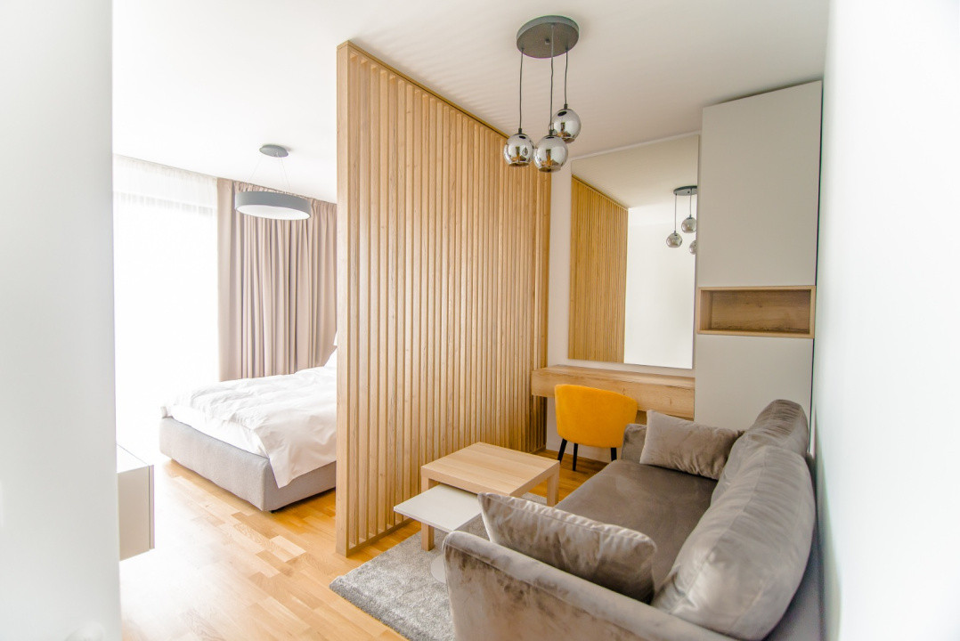 Apartament 1 camera, 37 mp, la cheie, terasă, parcare inclusă, Park Lake