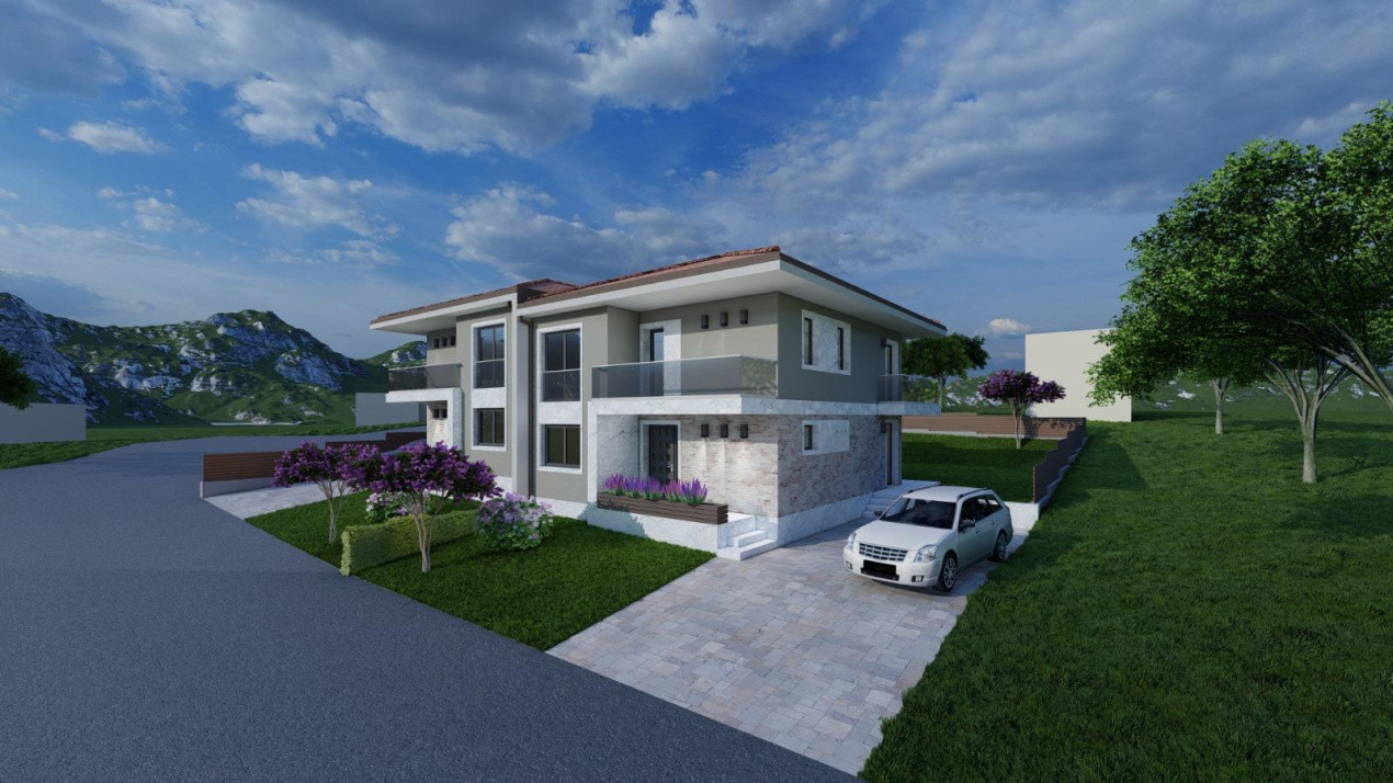 Casa tip duplex 5 camere 120mp utili Chinteni teren 450mp 