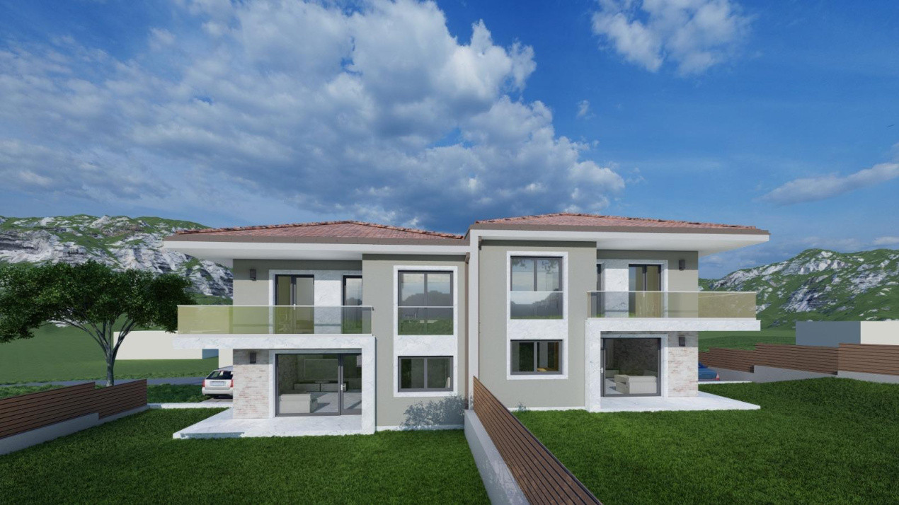 Casa tip duplex 5 camere 120mp utili Chinteni teren 450mp 