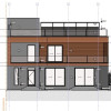 Casa tip-duplex semifinisata, 181,45 mp, terasa 89,30 mp, zona ANL
