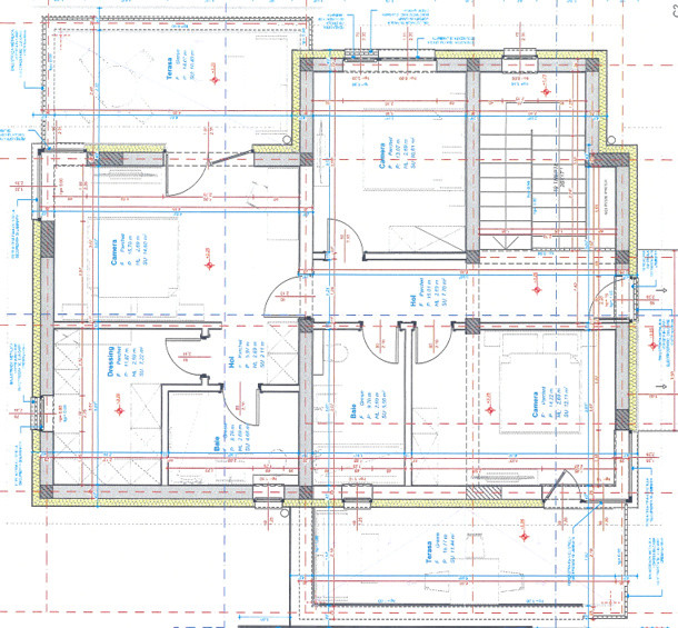 Casa individuala in Chinteni cu garaj 145mp utili si 538mp teren 