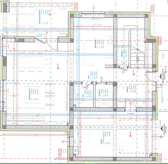 Casa individuala in Chinteni cu garaj 145mp utili si 538mp teren 