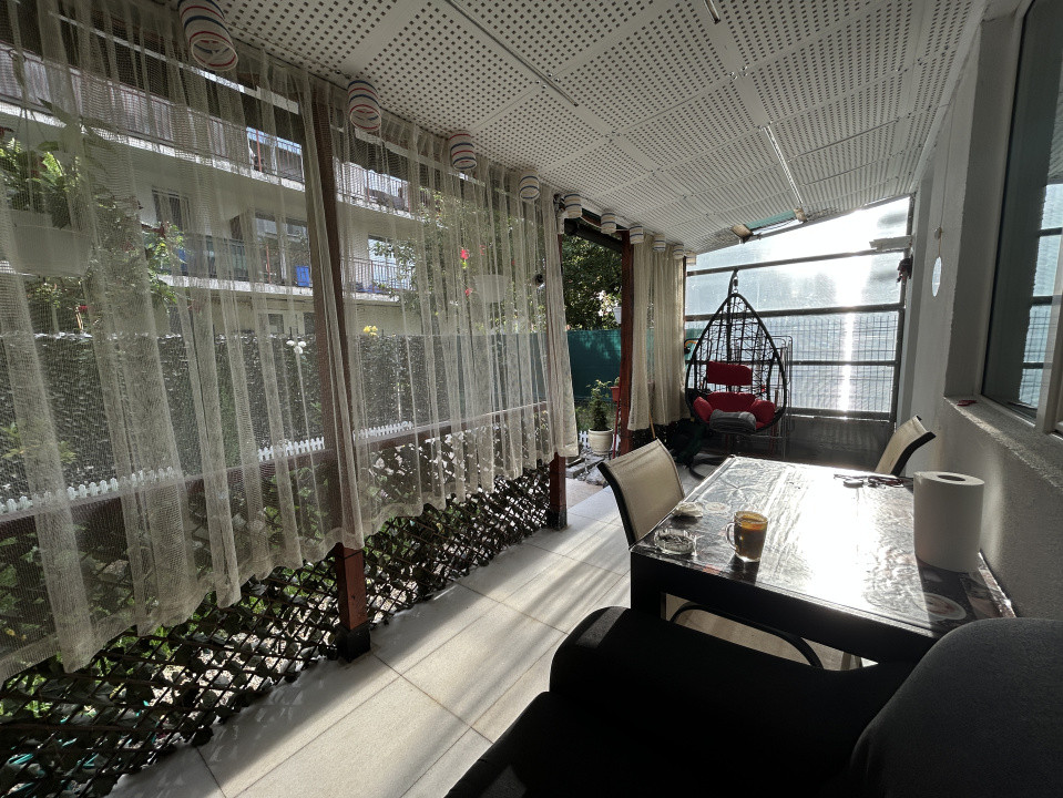 Apartament 2 camere, semidecomandat, mobilat/utilat cu grădină, zona Eroilor 