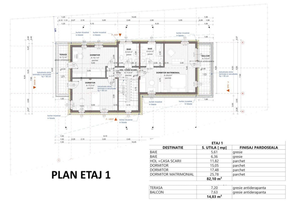 Casa individuala, 254mp utili, 415mp teren, Europa