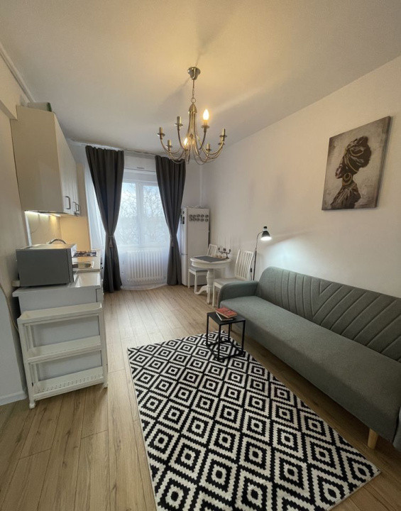 Apartament o camera, 33mp, finisaje moderne, zona Maramuresului