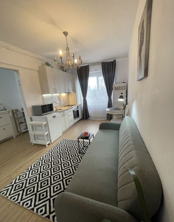 Apartament o camera, 33mp, finisaje moderne, zona Maramuresului
