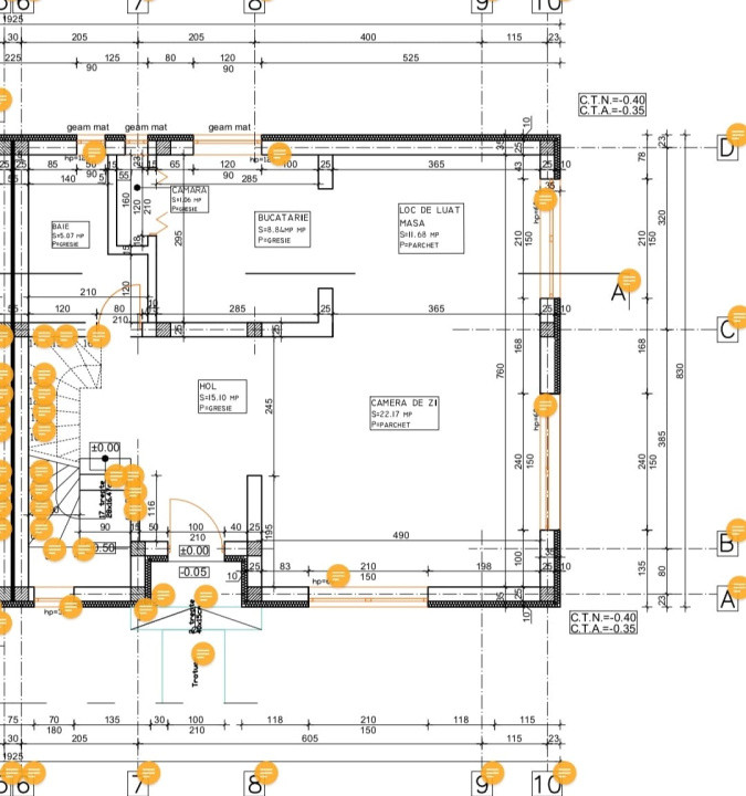 Duplex de vanzare, 123 mp utili, Zona Avram Iancu