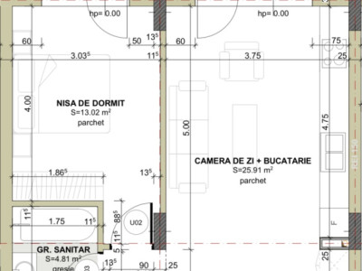 Apartament 2 Camere, 52mp, Etaj Intermediar, Zona Eroilor