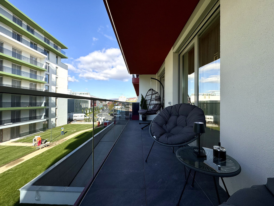 Apartament 2 camere, 58 mp, terasa, ultrafinisat, parcare, Elite City