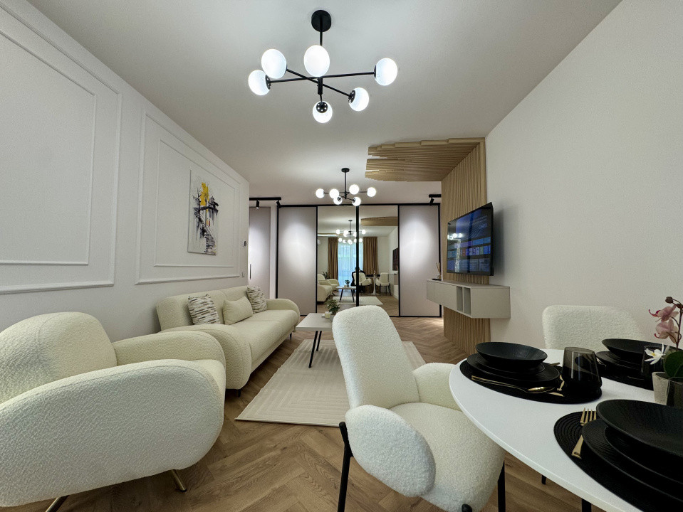 Apartament 2 camere, 58 mp, terasa, ultrafinisat, parcare, Elite City