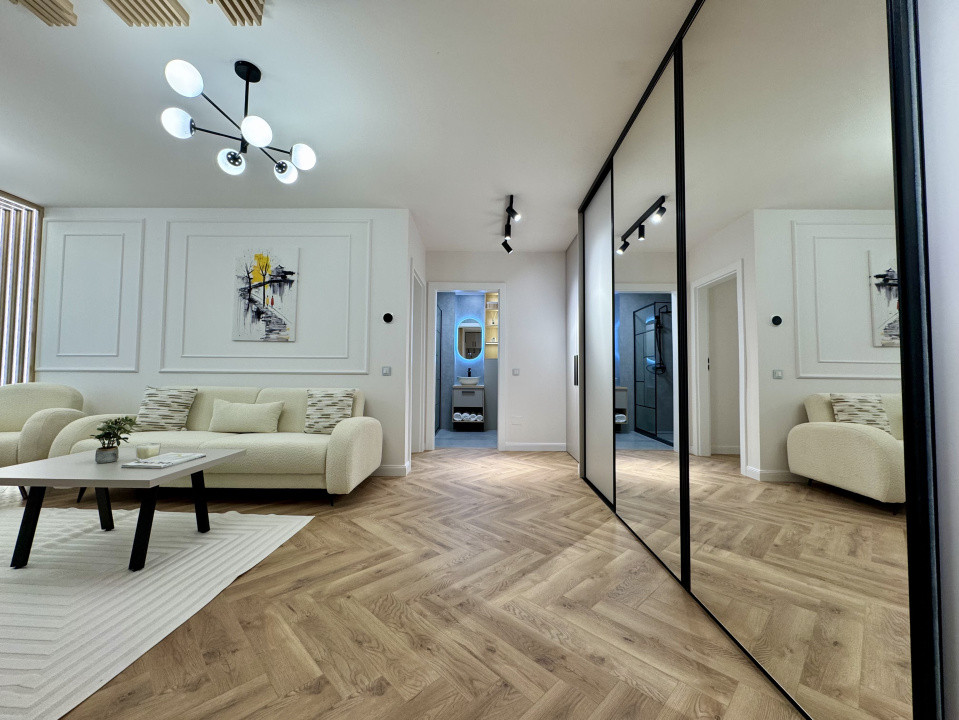 Apartament 2 camere, 58 mp, terasa, ultrafinisat, parcare, Elite City