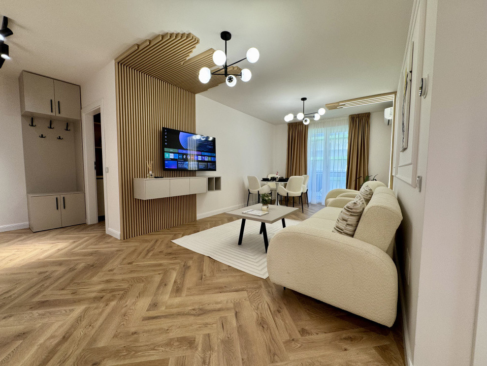 Apartament 2 camere, 58 mp, terasa, ultrafinisat, parcare, Elite City