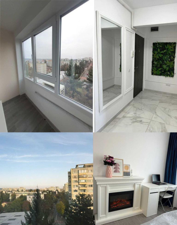 Apartament 2 camere, 40mp, etaj intermediar, zona Piata Hermes
