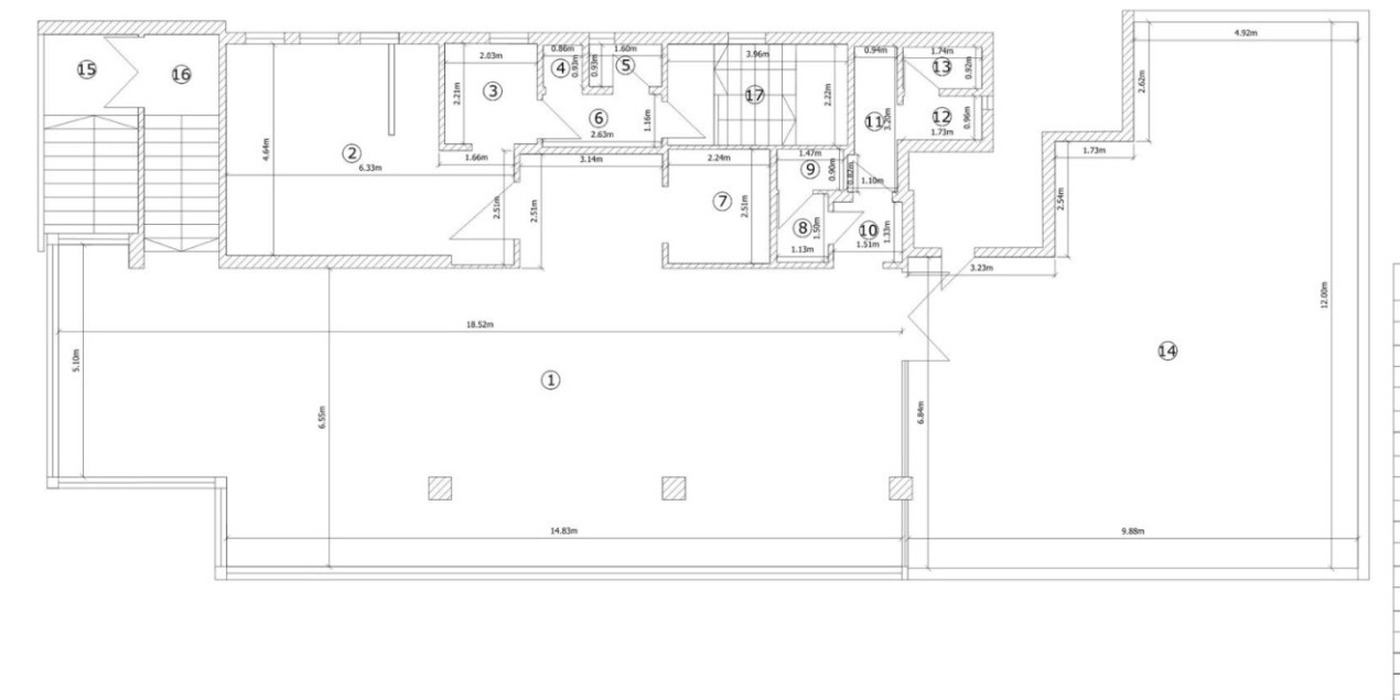 Spatiu pentru alimentatie publica de 174mp cu o terasa de 96mp in Gheorgheni