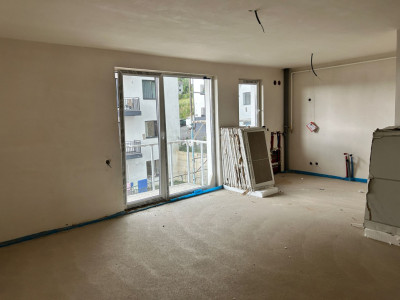 Apartament 2 camere cu parcare, 52 mp, semifinisat, zona Teilor