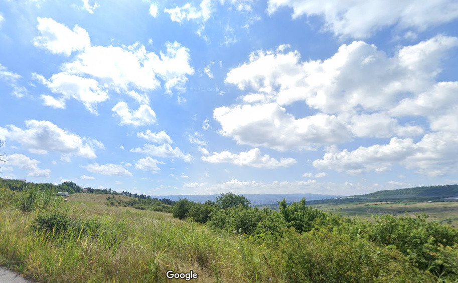 Deasupra orasului!! Teren extravilan 1500mp front 35ml Dealul Fanatelor 