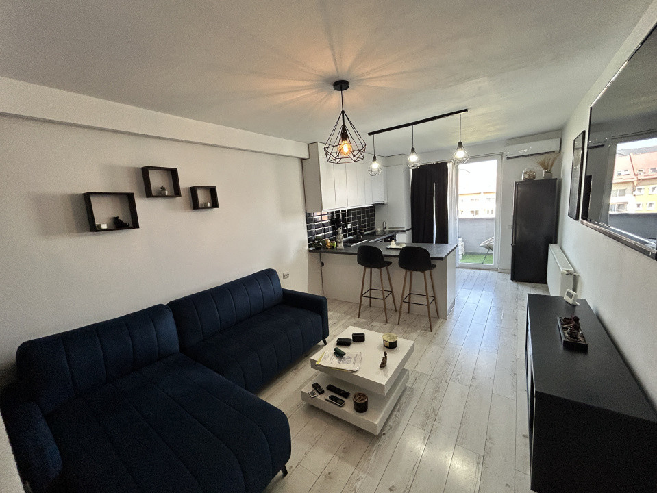 Apartament modern cu 2 camere la cheie 42mp Porii