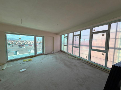 Apartament 2 camere, 58 mp, semifinisat, terasa 20 mp, zona Soporului