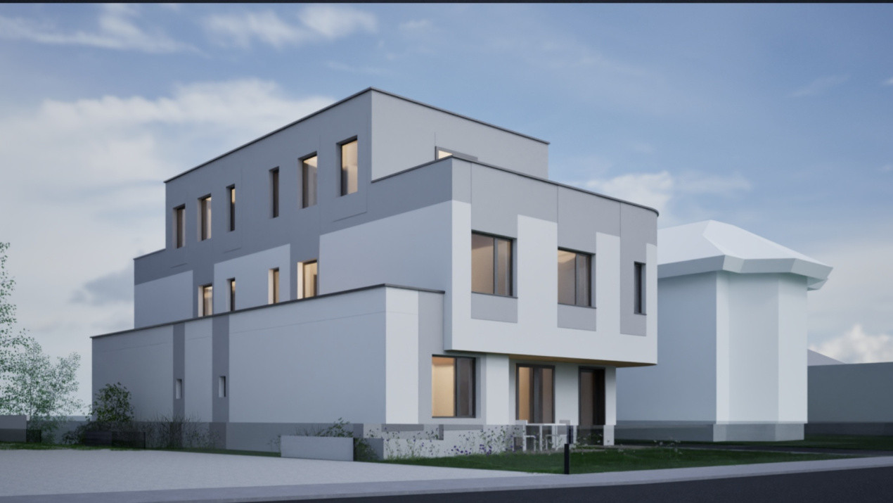 Oportunitate 140E/mp,Teren intravilan 2858mp,cu AC duplex,Cluj Napoca 