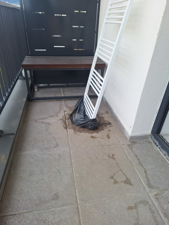 Apartament cu 3 camere, semifinisat, terasa, zona Parcului Poligon