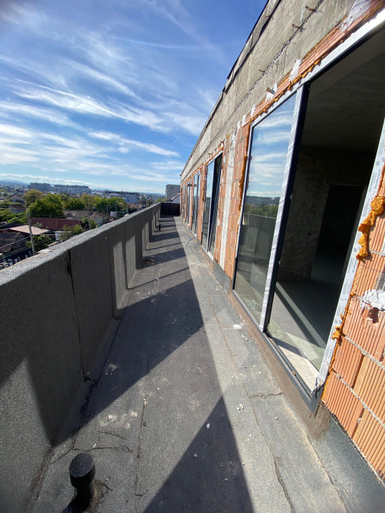 Apartament 2 camere, terasă, parcare subterană TVA inclus, posibilitate finisare