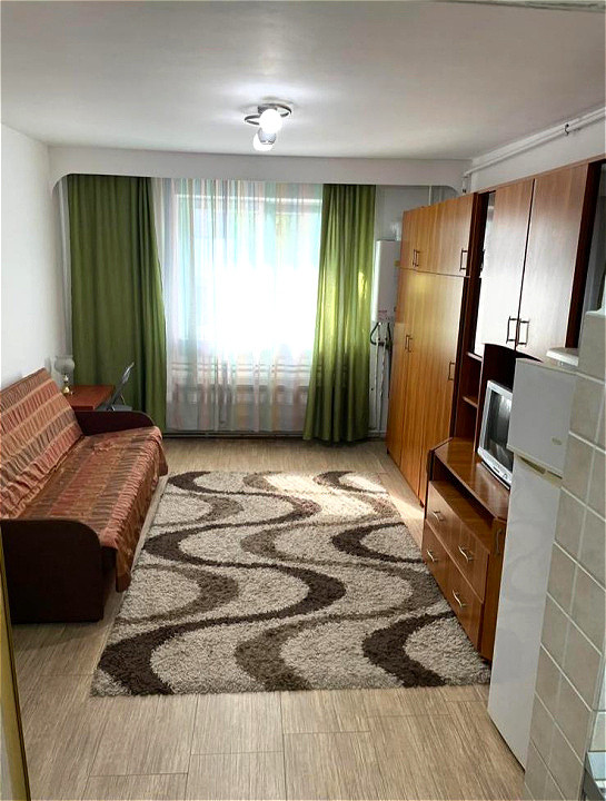 Garsoniera 22 mp, mobilată și utilată, etaj 2, zona Bulevardul Muncii 