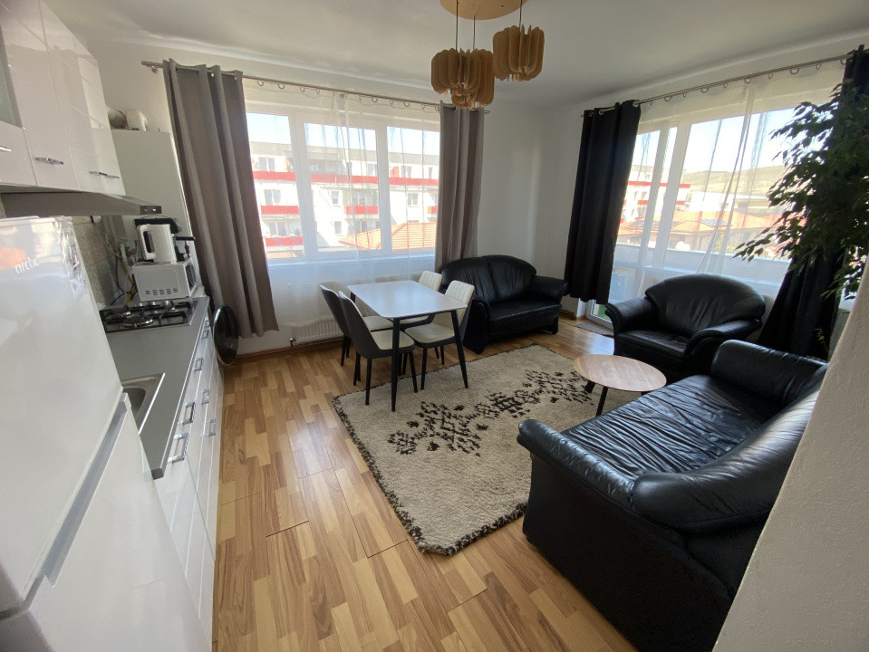 Apartament 2 camere, mobilat utilat, zona Terra