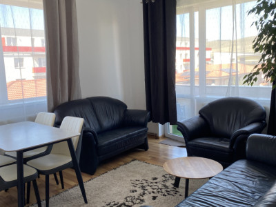 Apartament 2 camere, mobilat utilat, zona Terra