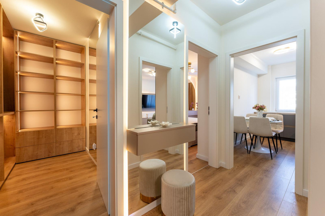 Apartament de 2 camere, Decomandat, 56 mp, Ultramodern, Zona Terra