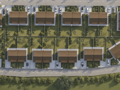 Investitie! Ansamblu rezidential 20 de duplex-uri partial construite Chinteni 