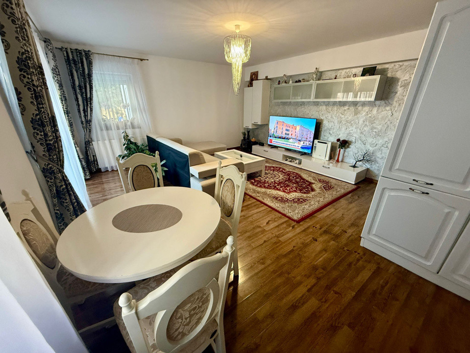 Apartament cu 2 camere, 53,62 mp, balcon, zona Florilor