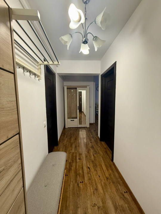 Apartament cu 2 camere, 53,62 mp, balcon, zona Florilor