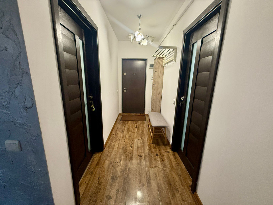 Apartament cu 2 camere, 53,62 mp, balcon, zona Florilor