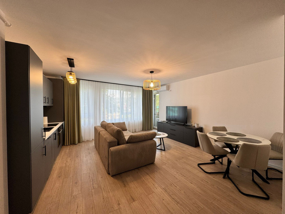 Apartament modern cu 3 camere, balcon cu vedere la Someș, bloc nou