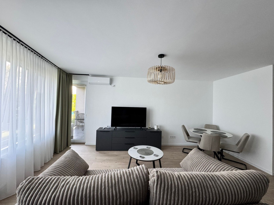 Apartament modern cu 3 camere, balcon cu vedere la Someș, bloc nou
