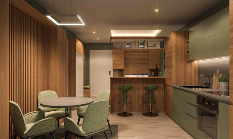 Apartament 2 camere, plus nisa de dormit, bloc nou