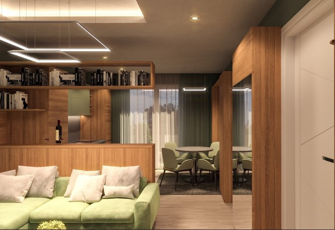 Apartament 2 camere, plus nisa de dormit, bloc nou