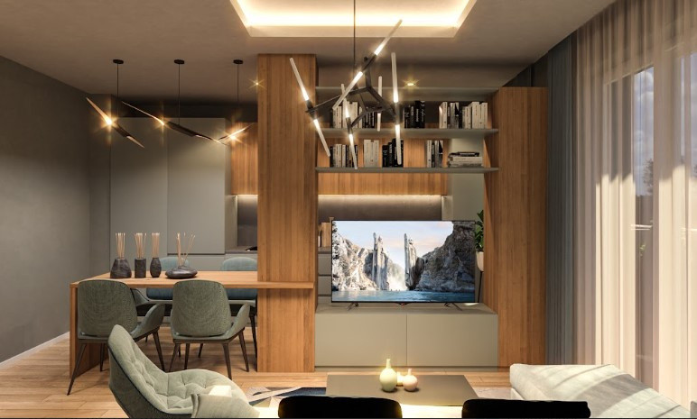 Apartament 3 camere, terasa de 100mp 